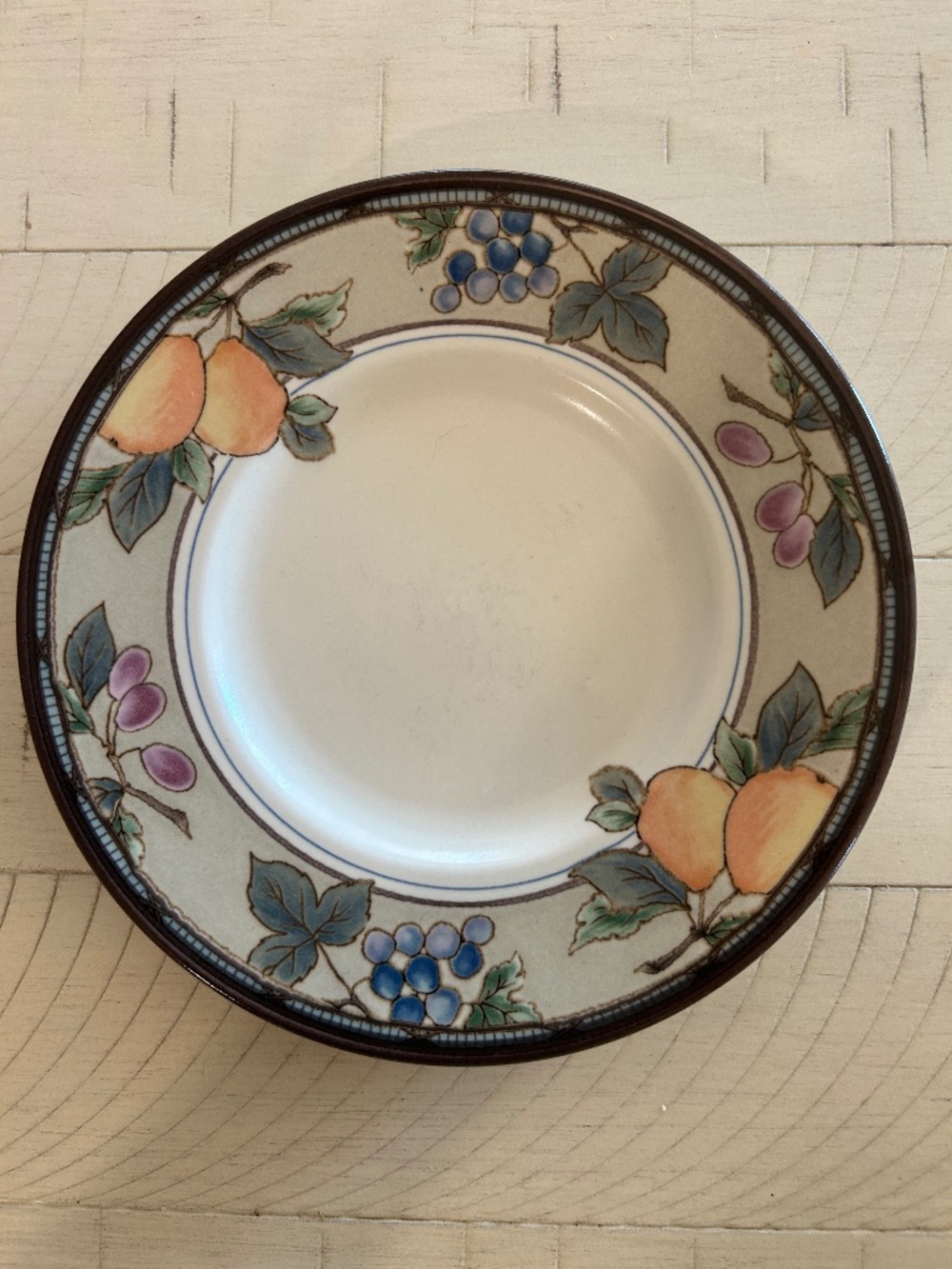 Mikasa Garden Harvest Saucers, Set of 8